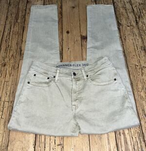 ADVANCED FLEX 360 Men’s Size 30x32 Slim KHAKI JEANS